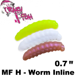 Crazy Fish MF H-Worm Inline 0.7"