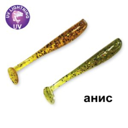 Силиконовая приманка Crazy Fish Nano Minnow 1.1" 68-27-1/9-1 анис цв. olive (оливка) / caramel (карамель)