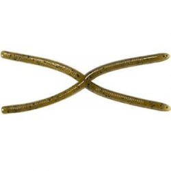 Силиконовая приманка Reins Swamp Cross 4" цв. #002 Green Pumpkin
