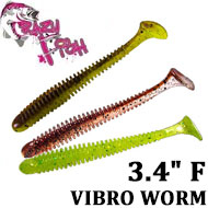 Crazy Fish Vibro Worm 3,4" F