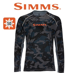 Simms SolarVent, Woodland Camo Storm