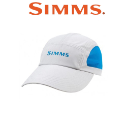 Simms Microfiber Long Bill Cap Grey