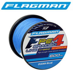 Flagman PE Hybrid F4 600м Ocean Blue