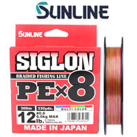 Sunline Siglon PEx8 Multicolor 5C 300m