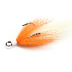 Призёр Стример «Коза-Дереза» Кр.№2/0 Двойник (оранжевый-белый)