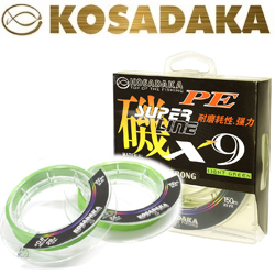 Kosadaka Super Line PE X9 150м Light Green