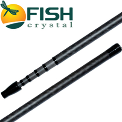 Fish Crystal Рукоять для подсачека складная, фиксирующая, карбон