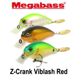 Megabass Z-Crank Viblash Red