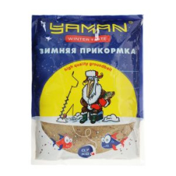 Прикормка Yaman Winter Taste Плотва зимняя (карамель), цв. охра, 700 гр.