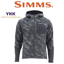 Simms Katafront Hoody Hex Camo Carbon