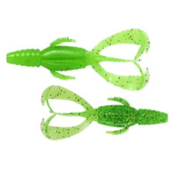 Силиконовая приманка Hearty Rise Rock Master - Rock Carw 2.4 цвет #10 Bright Green