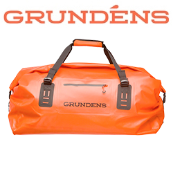 Grundens Shackelton Duffel, Red Orange, 105L