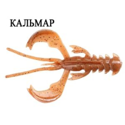 Силиконовая приманка Crazy Fish Nimble 2" 50-50-10-6-F кальмар цв. motor oil (моторное масло)