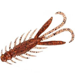 Силиконовая приманка Daiwa Silver Wolf Urban Hog 2.9 цвет EBI MISO RED GOLD