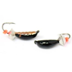 Мормышка Пингвин №2 (чл)+ НЛО серебро(0,5)