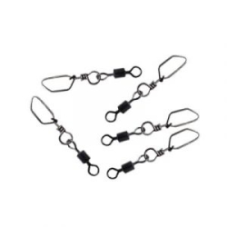 Вертлюг с застежкой Hanzo DS 3007 №6 (10 шт.) DS 3007-6