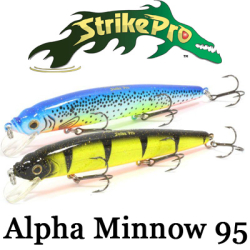 Strike Pro Alpha Minnow 95 (EG-034F)