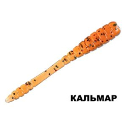 Силиконовая приманка Crazy Fish Tipsy 1.2" 69-30-10-6 кальмар цв. motor oil (моторное масло)