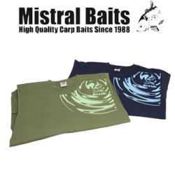 Mistral Baits T-Shirts Blue