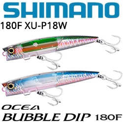 Shimano Ocea Bubble Dip 180F Flash Boost XU-P18W