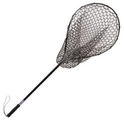 Подсак для форели Kahara Rubber Landing Net deep type цв. black