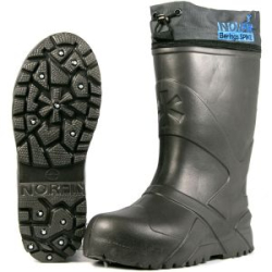 Сапоги зимние Norfin Berings Spike с манжетой и шипами антрацит -45С EVA р.36-37