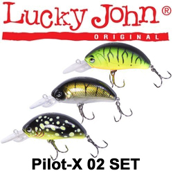 Lucky John Original Pilot-X 02 SET