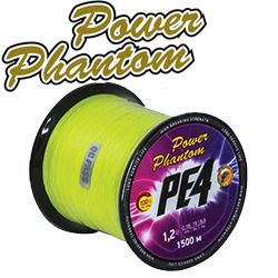 Power Phantom PE4 Fluo-Yellow 1500m