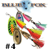 Blue Fox Vibrax Foxtail #4 (BFX4) 