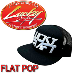 Lucky Craft Flat POP - Black and White