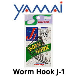 Yamai Worm Hook J-1