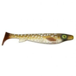 Силиконовая приманка KanalGratis Fatnose Shad 230мм 60гр цвет: Transparent Pike, (EJ-FAT-TRANSPIKE-11)