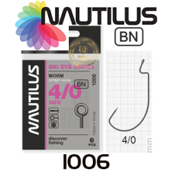 Nautilus Offset Big Eye Series Worm 1006