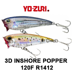 Yo-Zuri 3D Inshore Popper 120F R1412