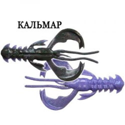 Силиконовая приманка Crazy Fish Nimble 3.2" 72-80-50d-6-F кальмар цв. Northern Lights