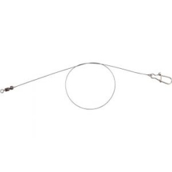 Поводок Mikado Jaws Wolframowy MEDIUM (вольфрам, 25см, 15кг.) 2 шт. Арт.ZGJ04-25-15