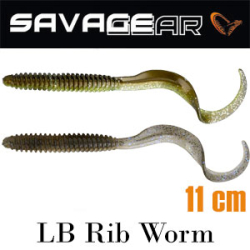 Savagear LB Rib Worm 110mm