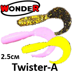 Wonder Trout Bait Twister-A 2,5