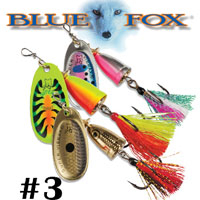 Blue Fox Vibrax Foxtail #3 (BFX3)