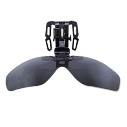 Накладка поляризационная на бейсболку Kosadaka Clip-on-Clap Gray (Темно-серый) COP-Gray