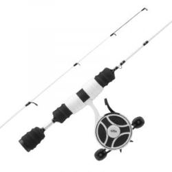 Комбо набор 13 Fishing V3 FreeFall Ghost 27" Medium Light Left Hand (Flat Tip and Evolve Reel Wraps)