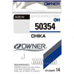 Крючок Owner Chika nickel №19 14шт