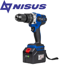 Nisus (N-LB176-N) Шуруповерт-электробур 18V 6A 120 Нм