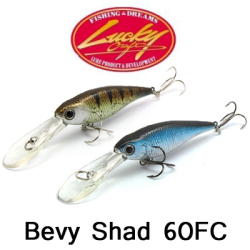 Lucky Craft Bevy Shad 60FC