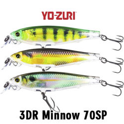 Yo-Zuri 3DR Minnow 70SP R1308