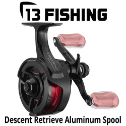 13 Fishing Descent Retrieve Aluminum Spool