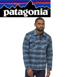 Patagonia M's Insulated Fjord Flannel Jkt NVYB