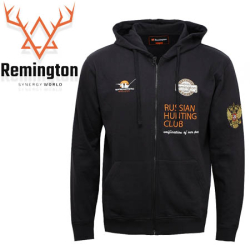 Remington Hoodie Black Body Colour