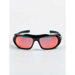 Очки поляризационные Extreme Fishing ADD-511, цвет оправы Блестящий черный, цвет линз Красный Revo