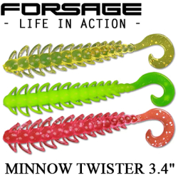 Forsage Minnow Twister 3.4"